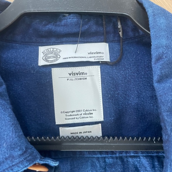 Visvim Japan Denim Shirt NWT - Picture 3 of 4